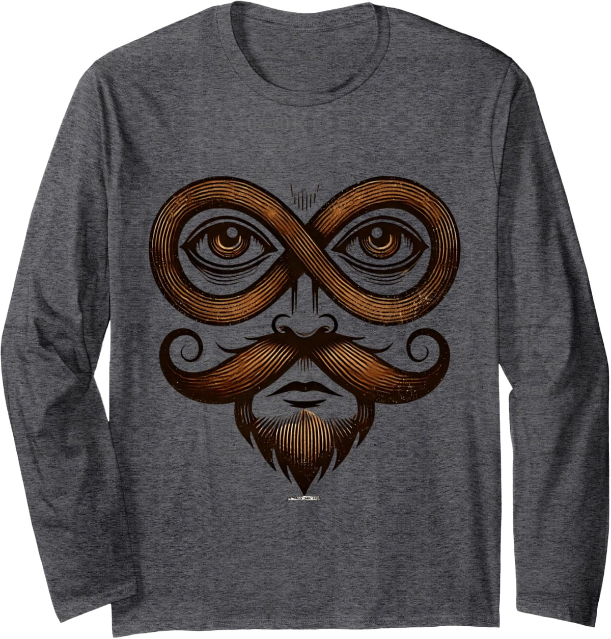 Renaissanczyk Long Sleeve T-Shirt - Adult Unisex Dark Heather Grey