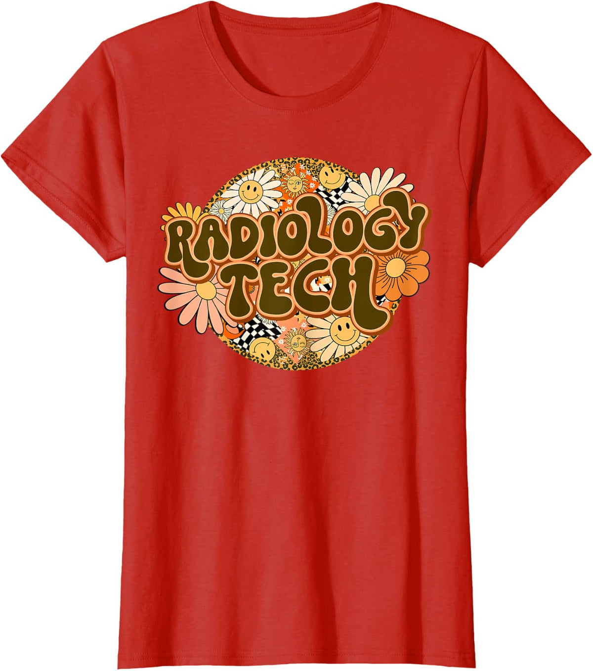 Radiology Tech Student Team Future Xray Technologist CT Crew T-Shirt - Red
