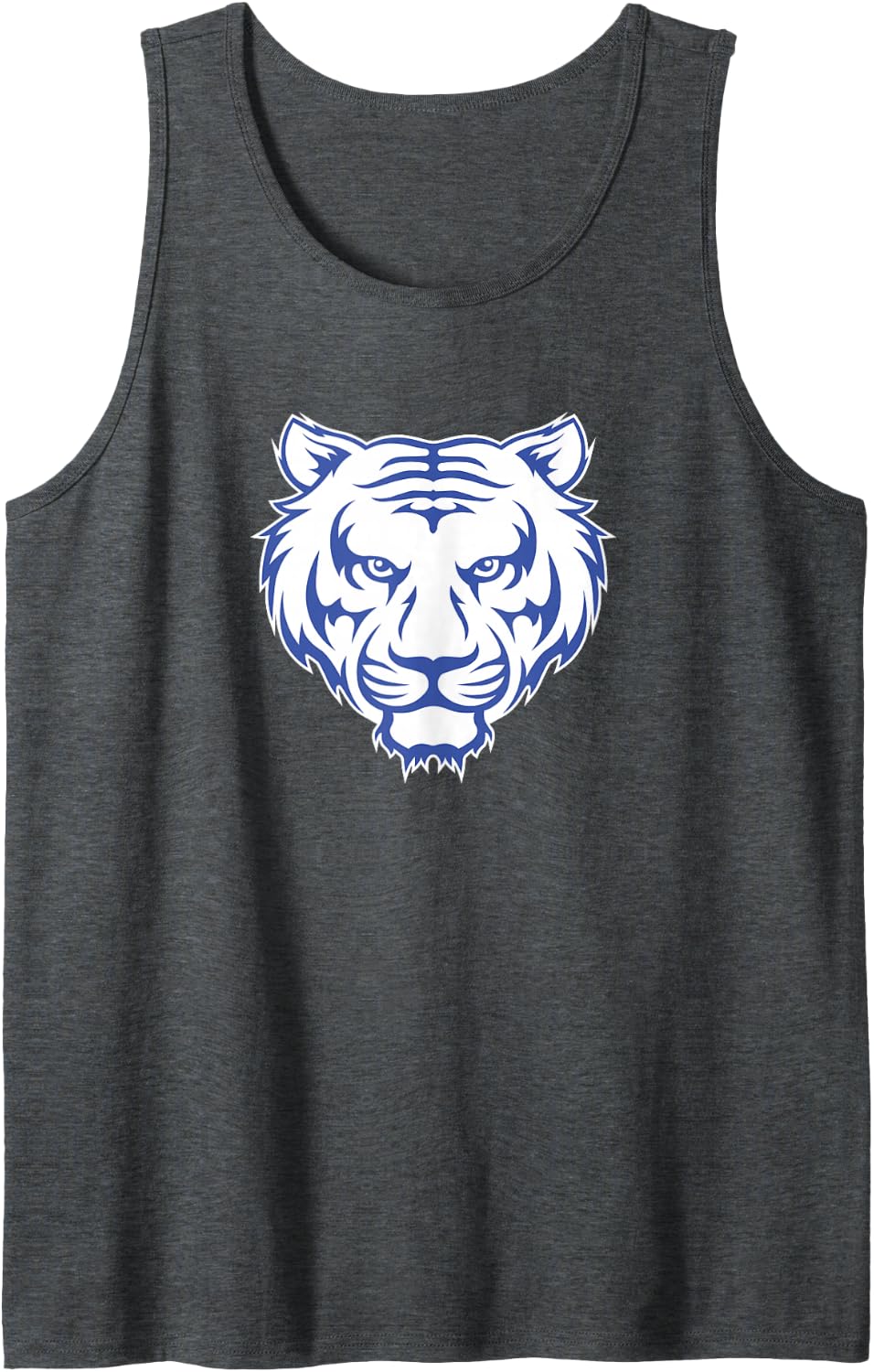 Sumner Memorial Tigers Tank Top - Dark Heather Grey