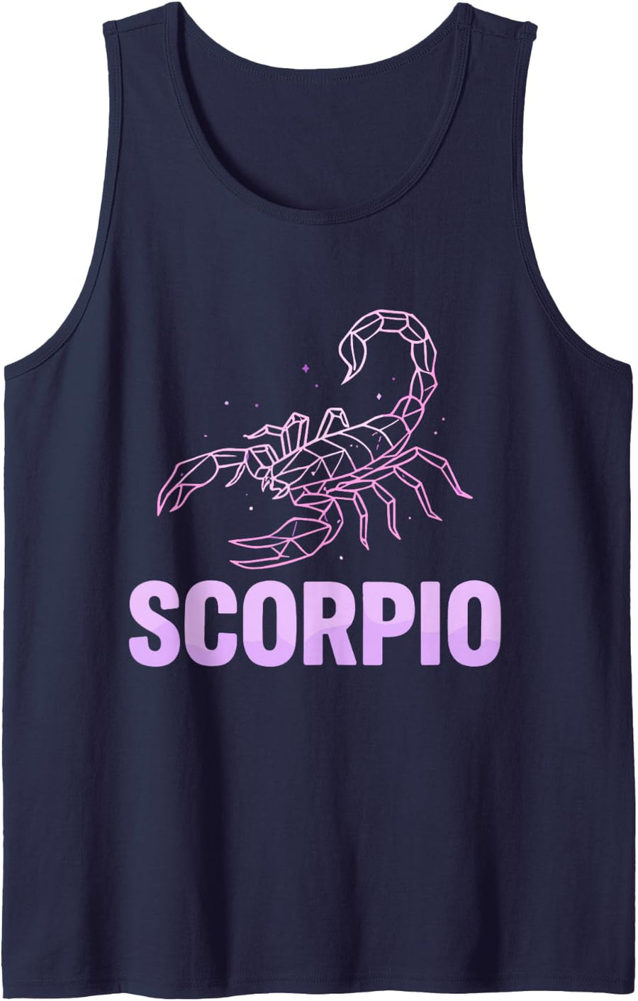 Scorpio Zodiac Sign Astrology Horoscope Astrological Symbol Tank Top - Navy Blue