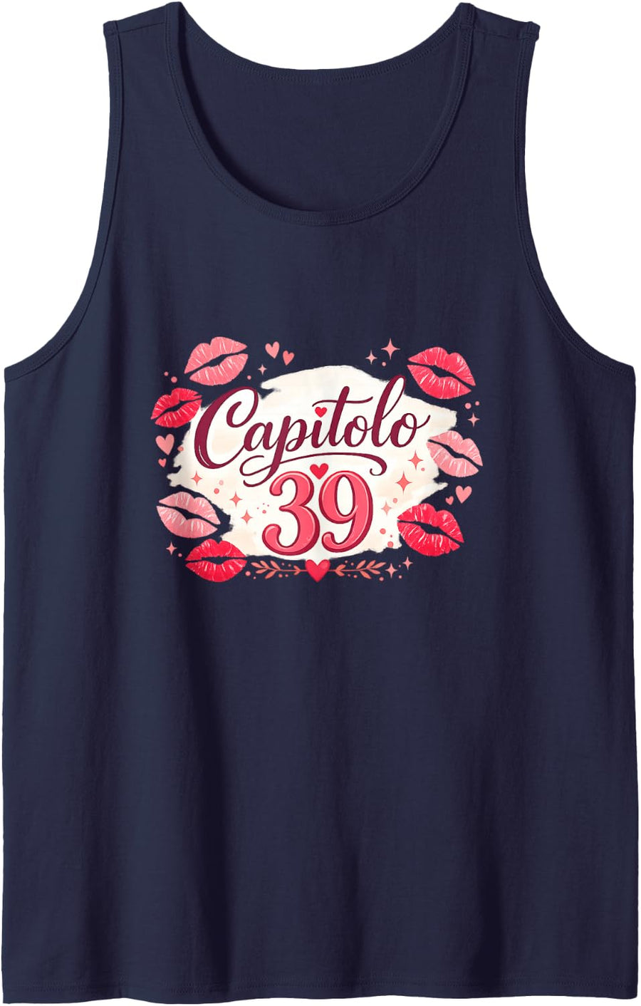 Capitolo 39 Donna 39 Anni Regalo Compleanno 39 T-Shirt Tank Top - Navy Blue