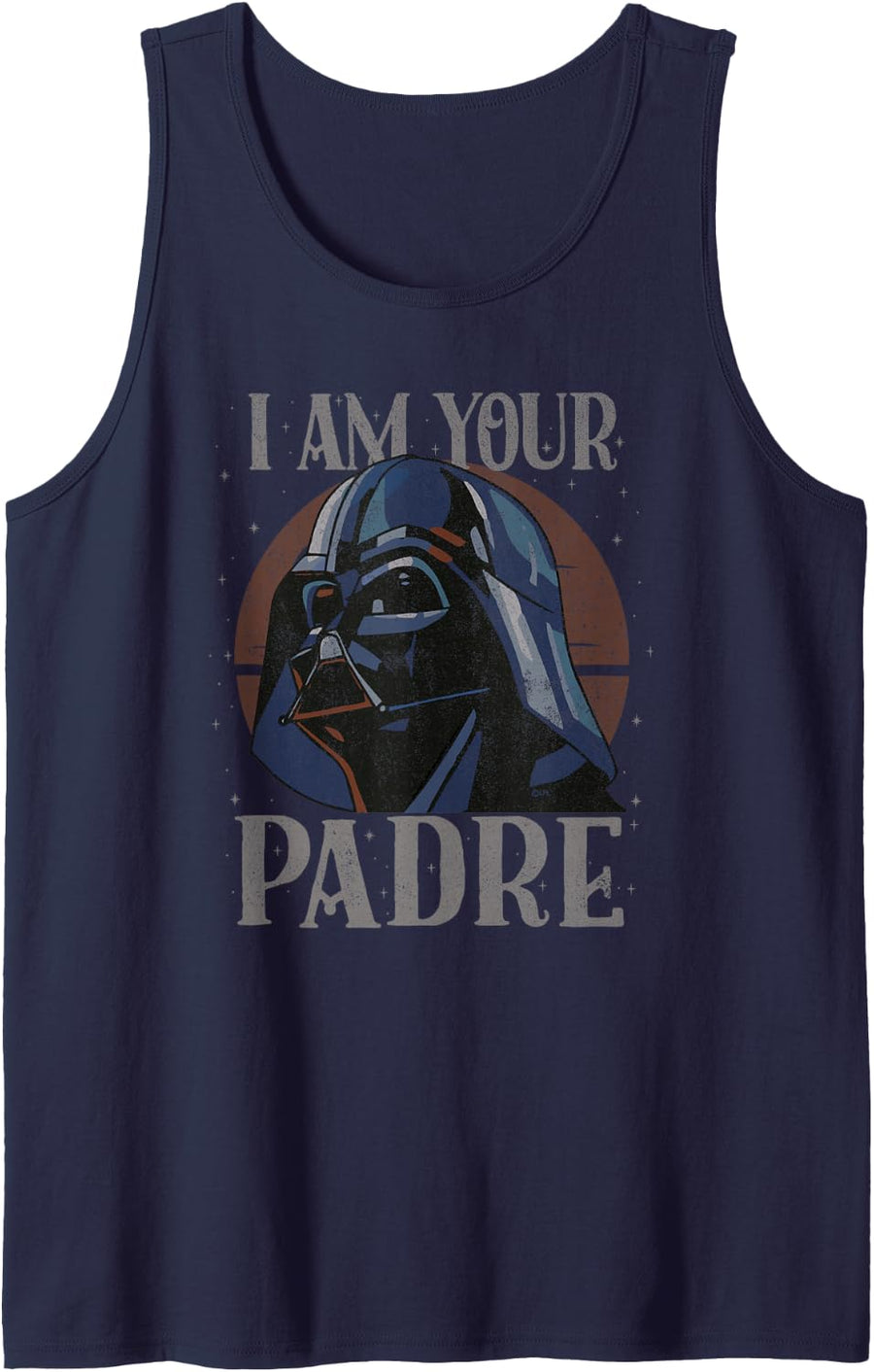 Star Wars Darth Vader I Am Your Padre Father’s Day Tank Top - Navy Blue
