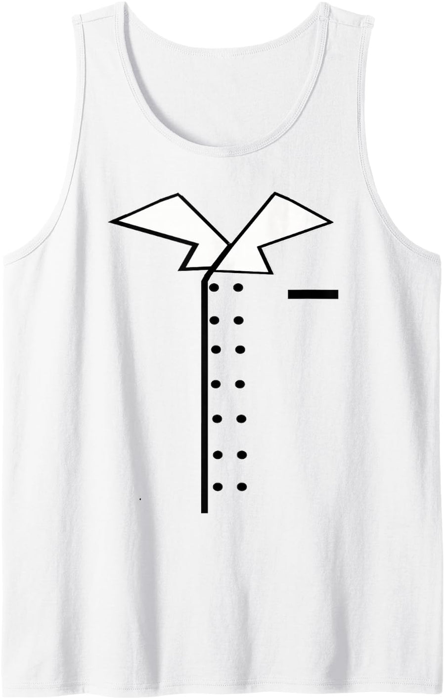 Chef & Lobster Matching Couples - Chef Halloween Costume Tank Top - White