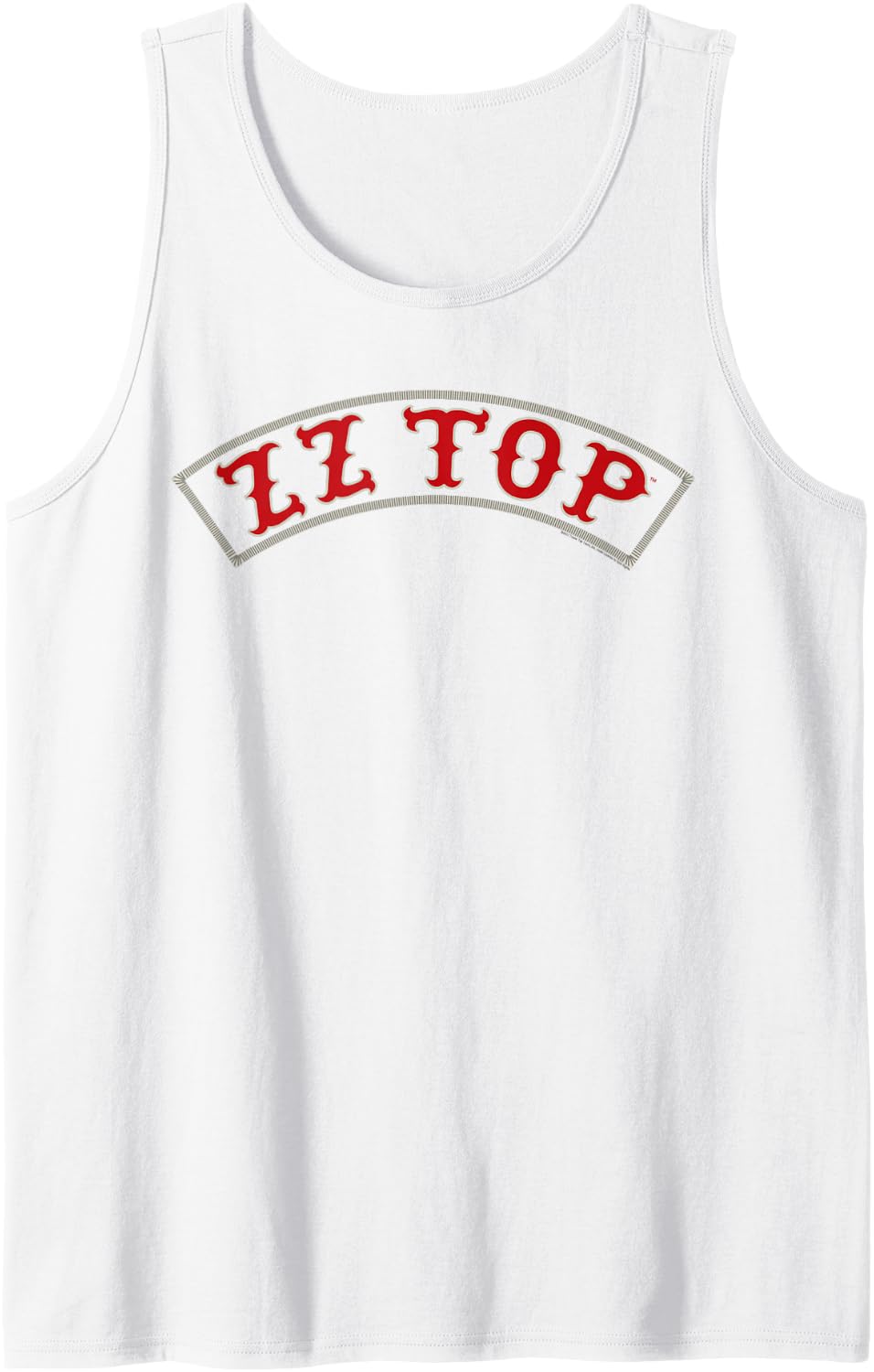 ZZ Top Branded Tank Top - White