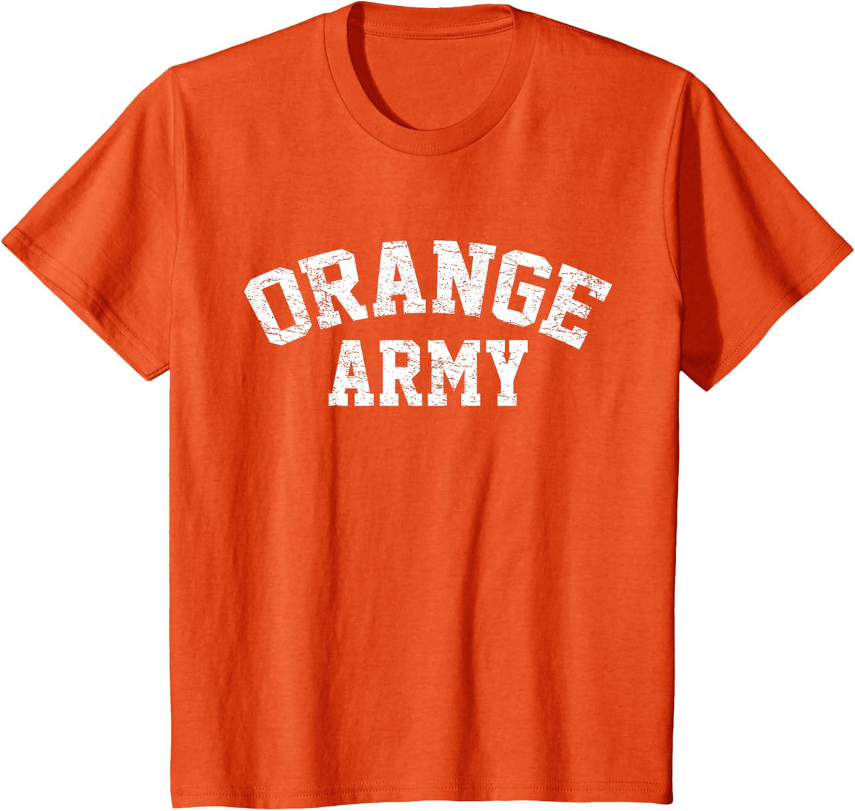 Orange Army T-Shirt - Orange
