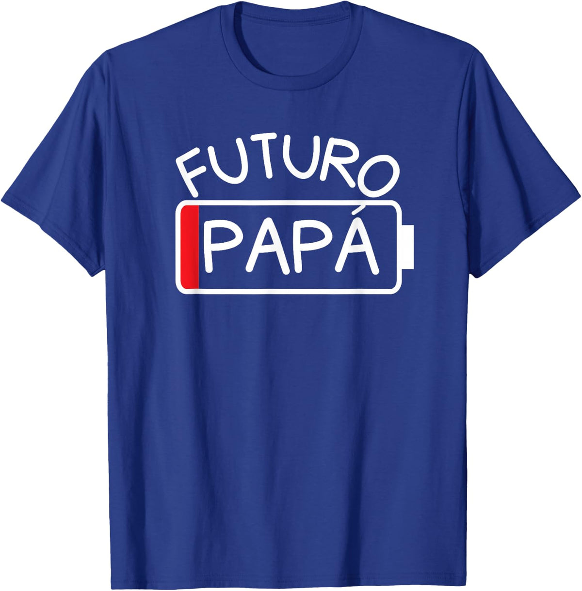 Futuro Papa Padre Regalo Men Fathers Day Dia De Los Padres T-Shirt - Royal Blue