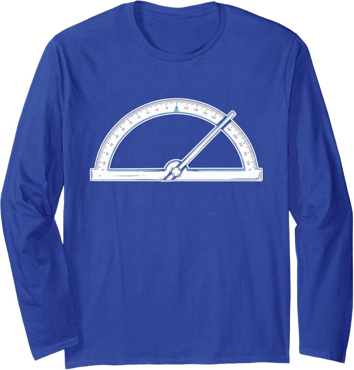 Physical Therapist PT Long Sleeve T-Shirt - Adult Unisex Royal Blue