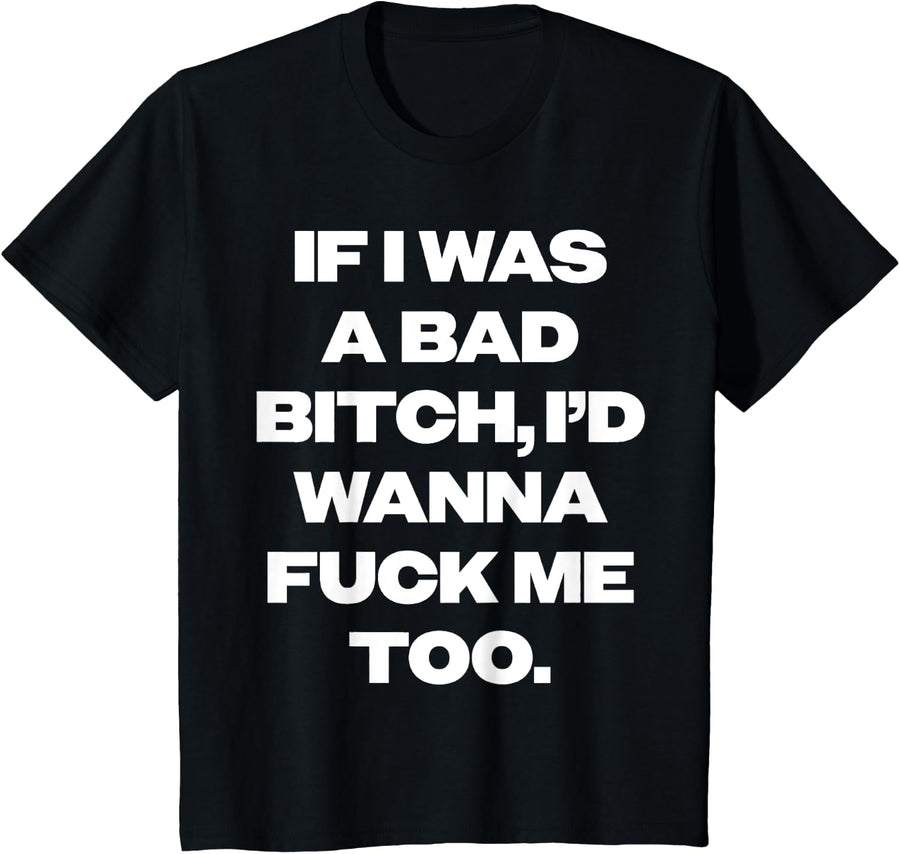 CONTROL INDUSTRY Nle Choppa - Bad Bitch T-Shirt, Small, Black - Black