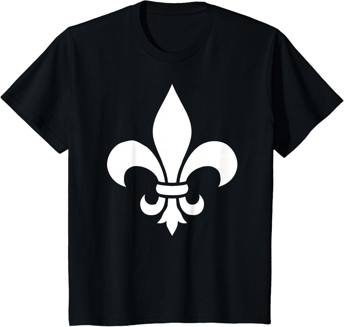 Fleur de lis t-shirt T-Shirt - Black