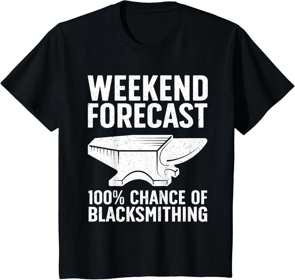 Blacksmith Art For Men Women Farrier Blacksmithing Forging T-Shirt - Black