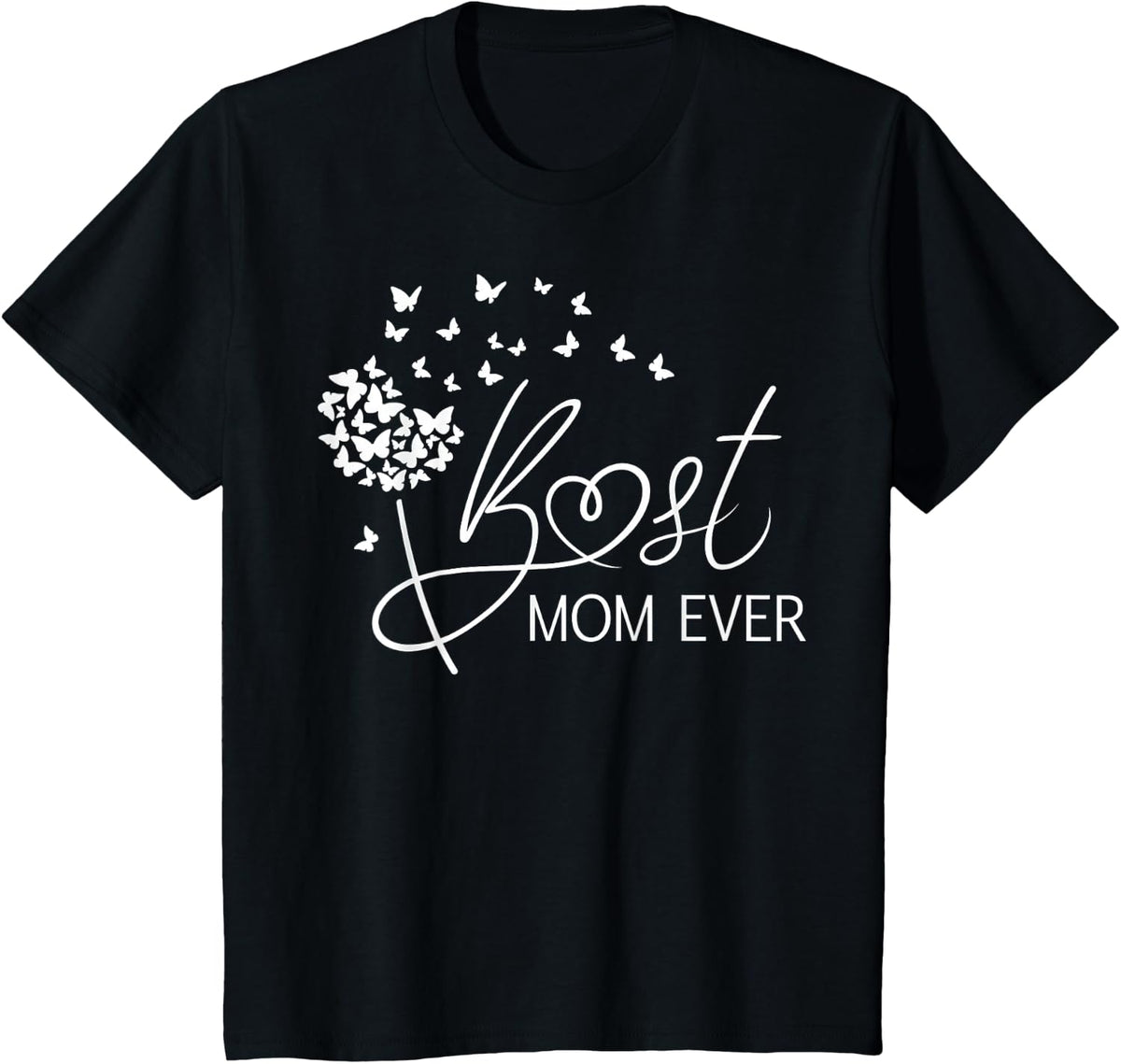 Mom Mothers Day Best Mom Ever T-Shirt - Black