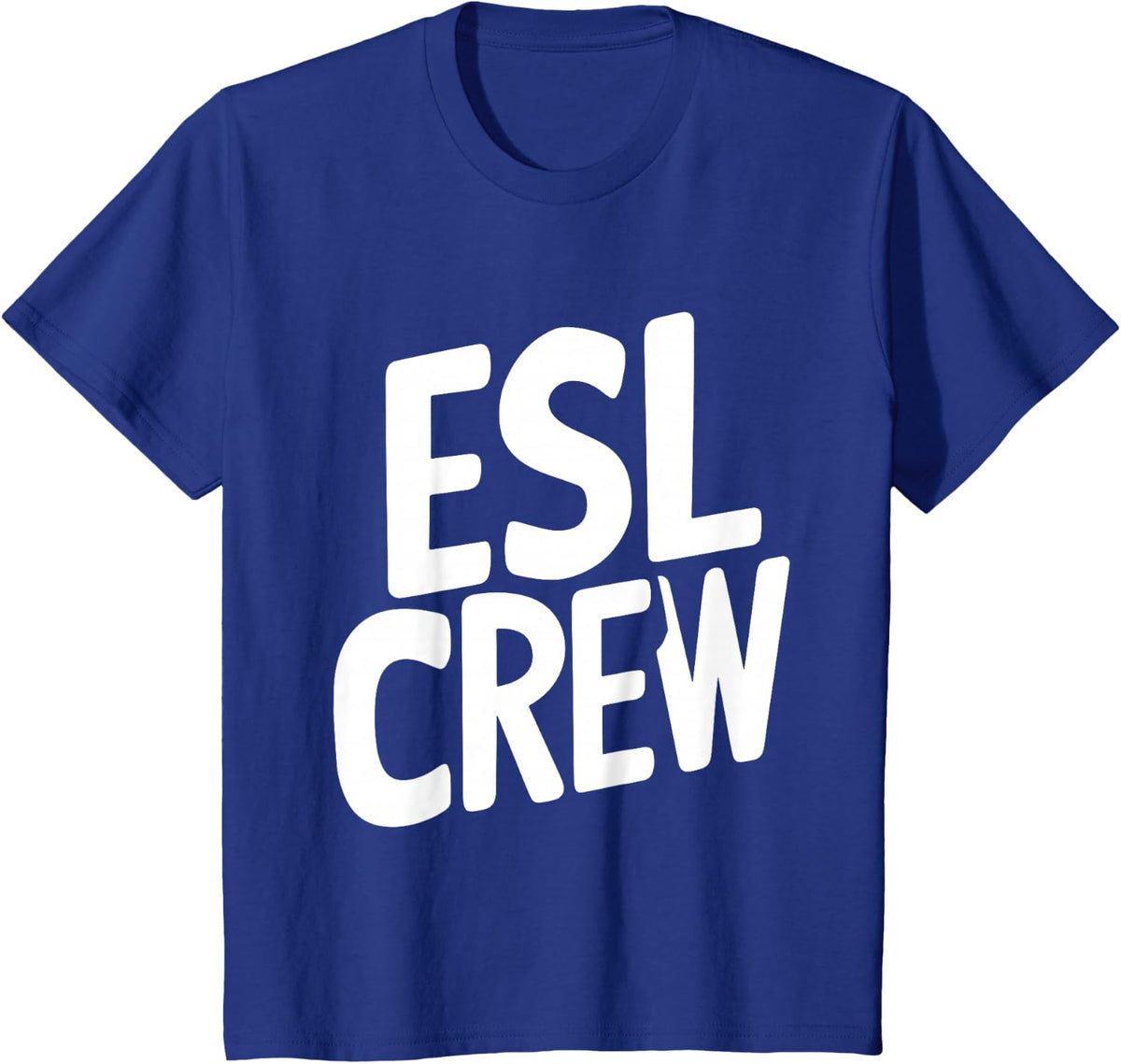 ESL Crew T-Shirt - Royal Blue