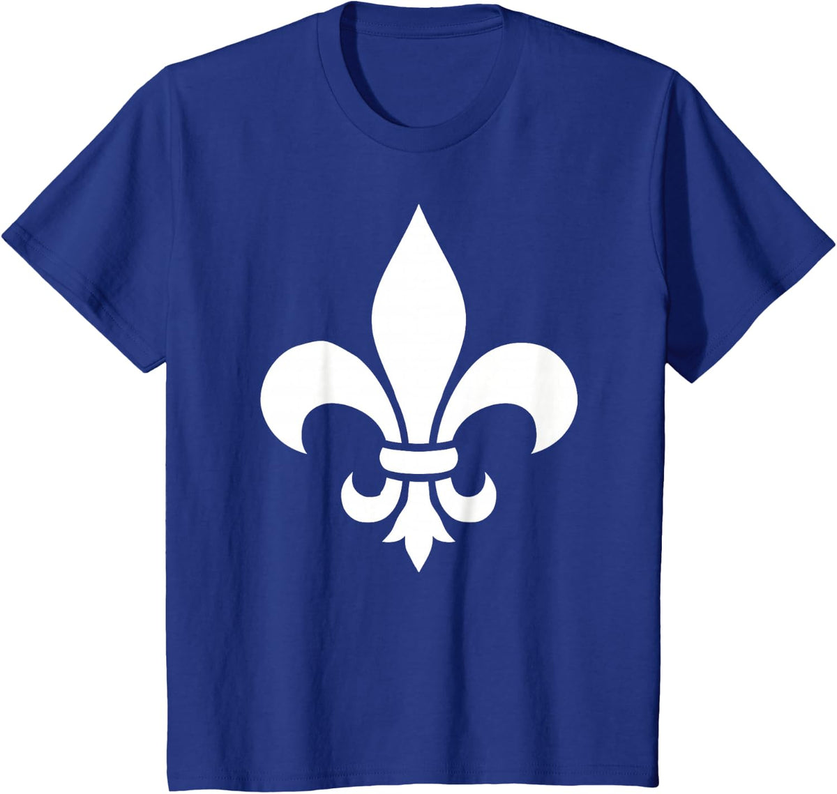 Fleur de lis t-shirt T-Shirt - Royal Blue