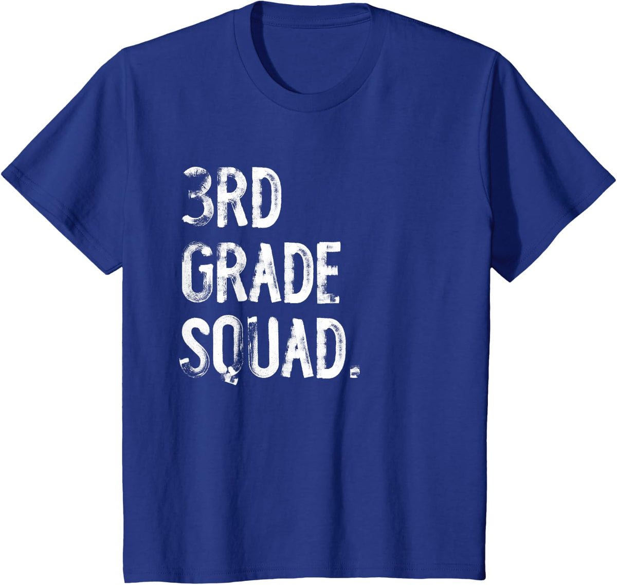 3rd Grade Squad Back To School Student Teacher T-Shirt - Royal Blue