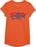 Bull Shark T-Shirt - Girls Orange