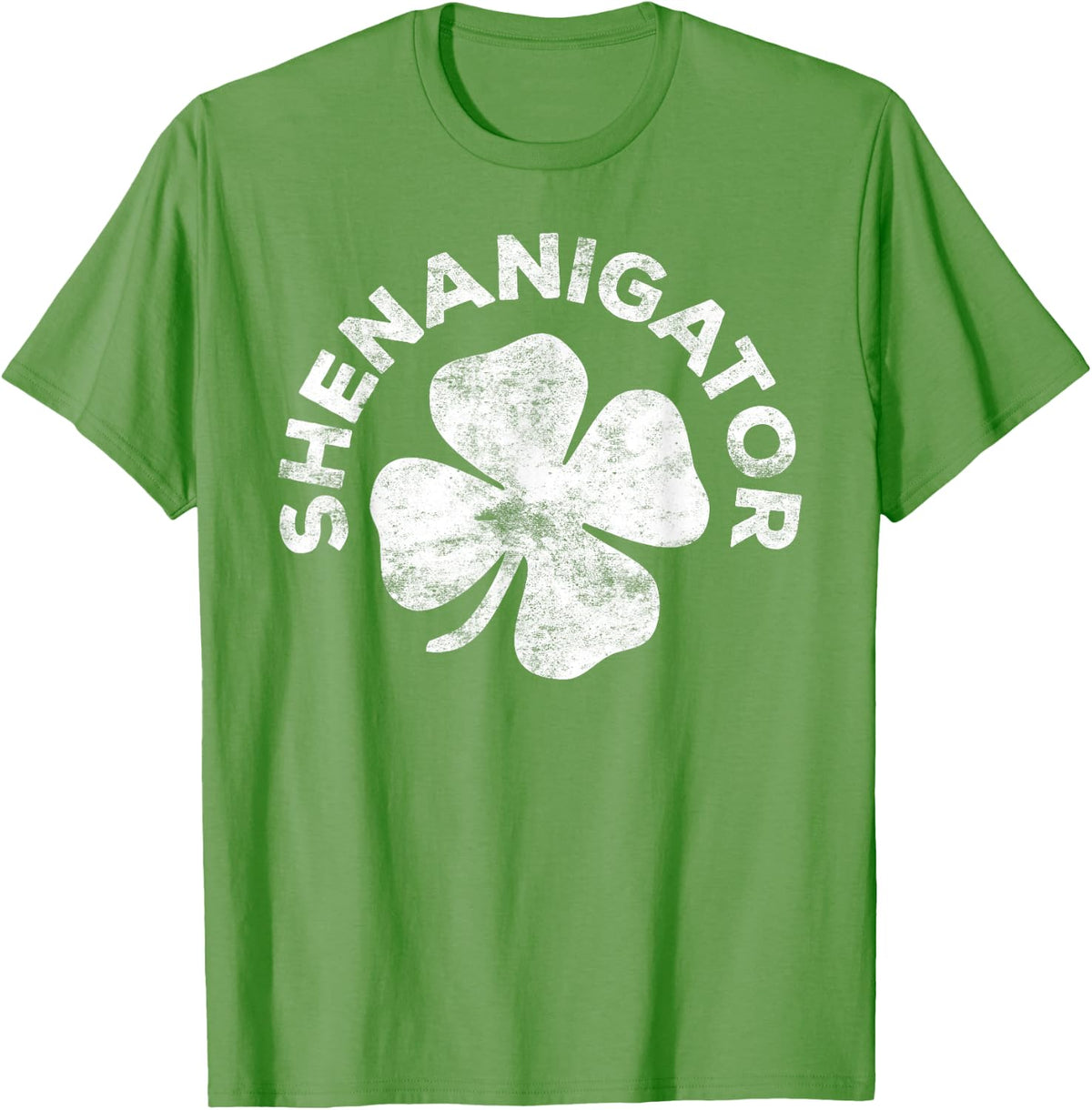 Shenanigator Shirt Irish Men Women St Patricks Day T-Shirt - Grass Green