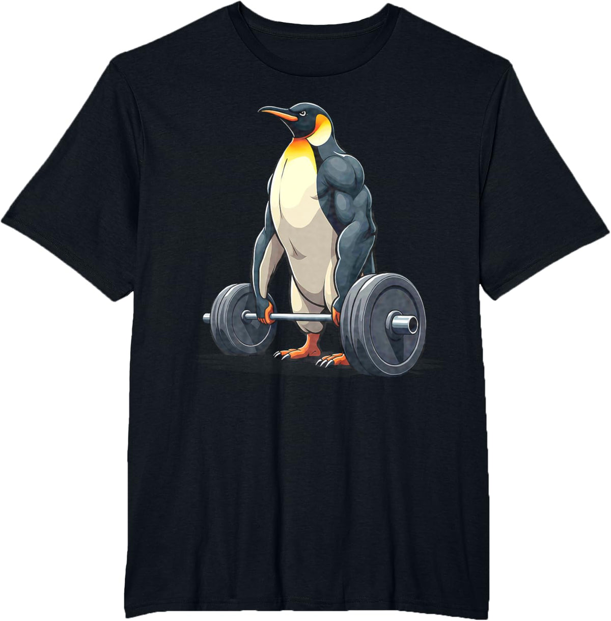 Workout Gym T-Shirt, Adults, Unisex, Short Sleeve, T-Shirt, Black, Small - Black