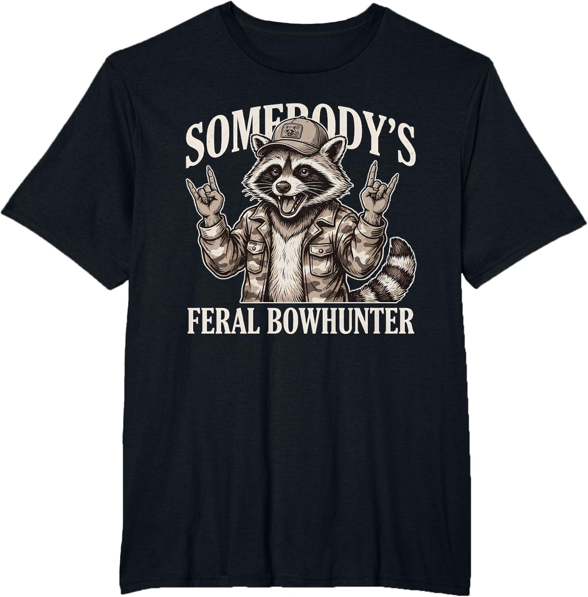 Bow Hunting Archery Bowhunt Bowhunter T-Shirt - Black