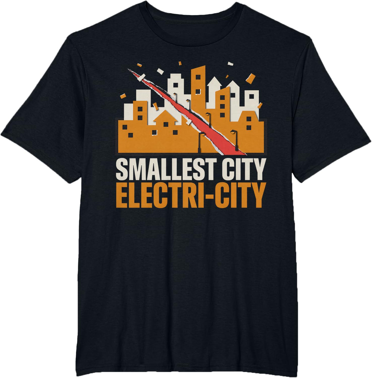 Electrician Electrical Engineer Tools Electricity T-Shirt - Black