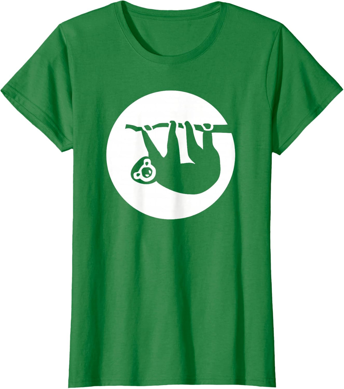 Sloth Moon T-Shirt - Kelly Green