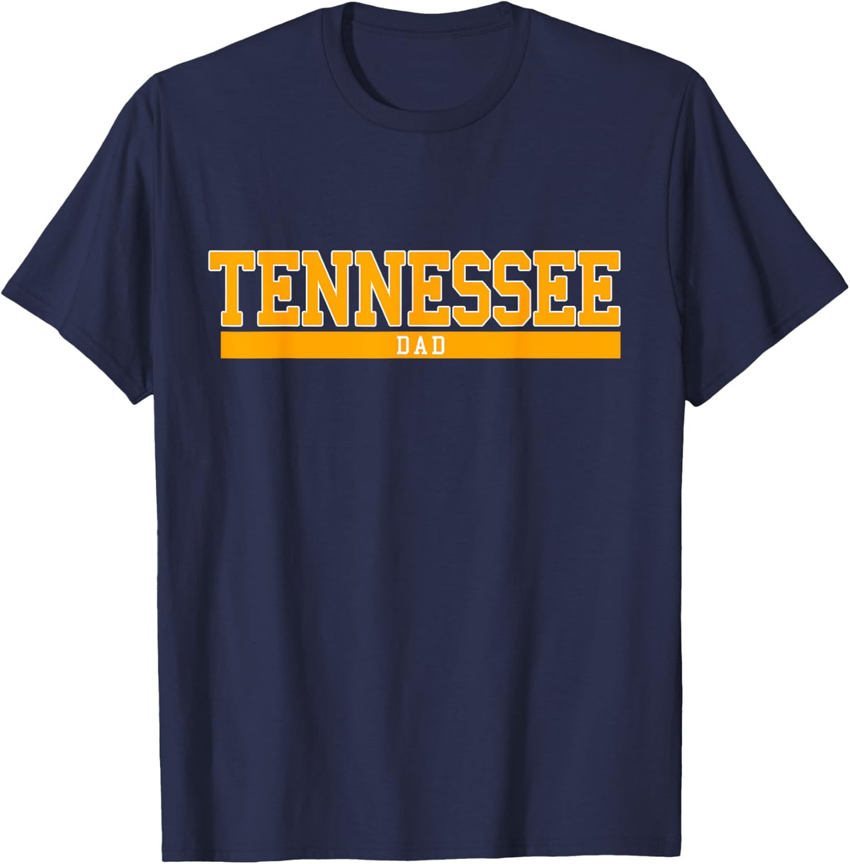 Mens Tennessee State Dad Sports T-Shirt - Navy Blue