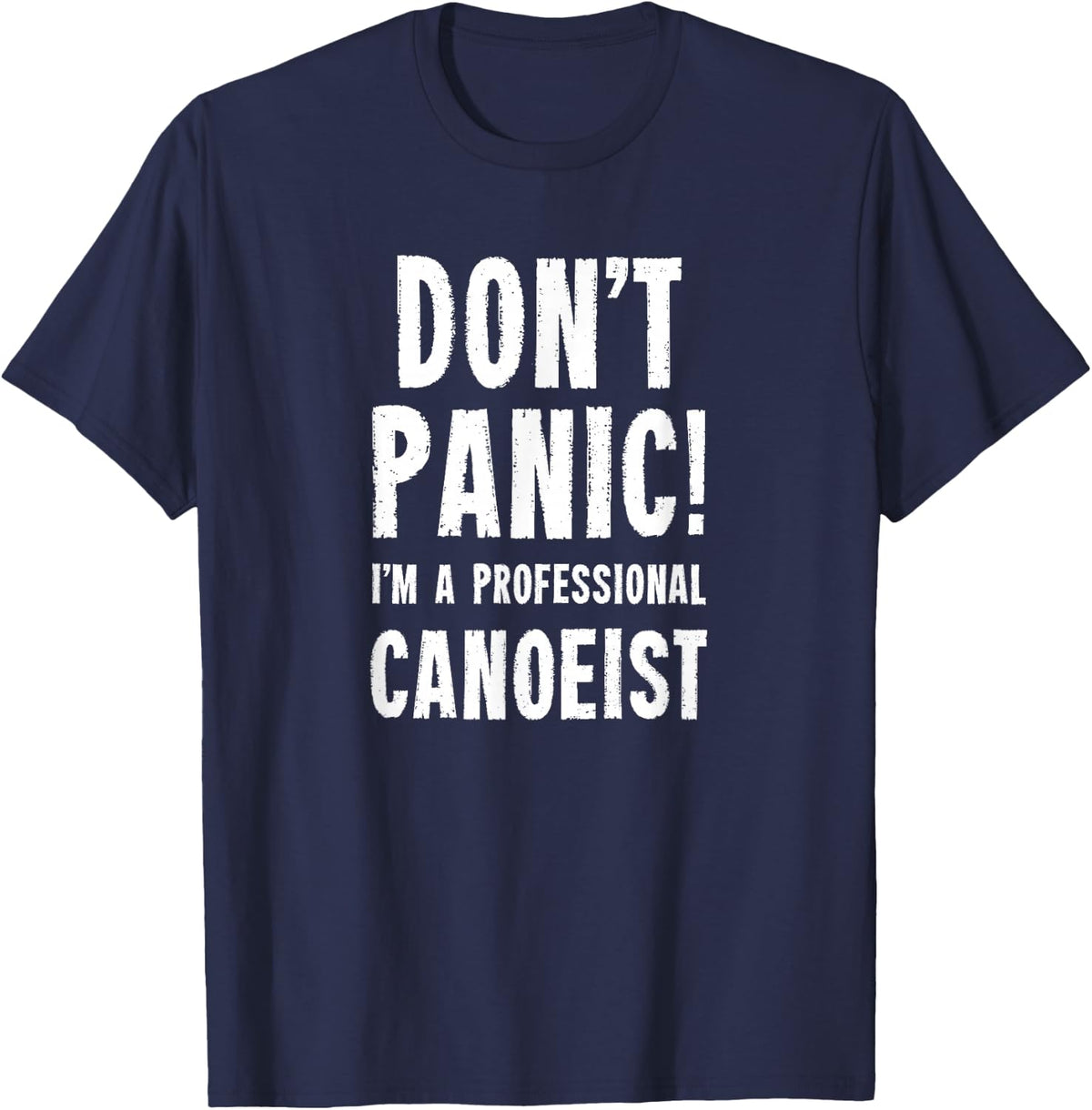 Canoeist T-Shirt - Navy Blue