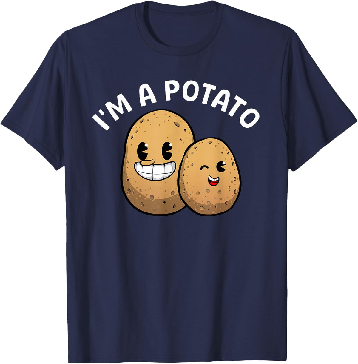 Best Potato Gift Potato Themed Accessories & Stuff Unisex Adults Kids Potato Lover T-Shirt Black Small Classic Fit Modern