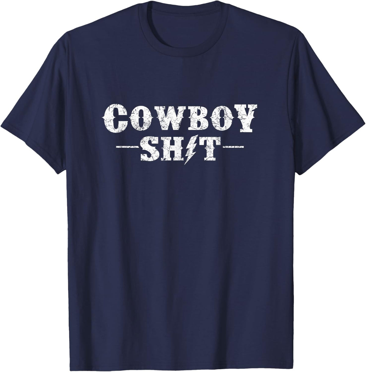 Cowboy Shit T-Shirt - Navy Blue