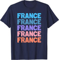 France Paris T-Shirt - Navy Blue