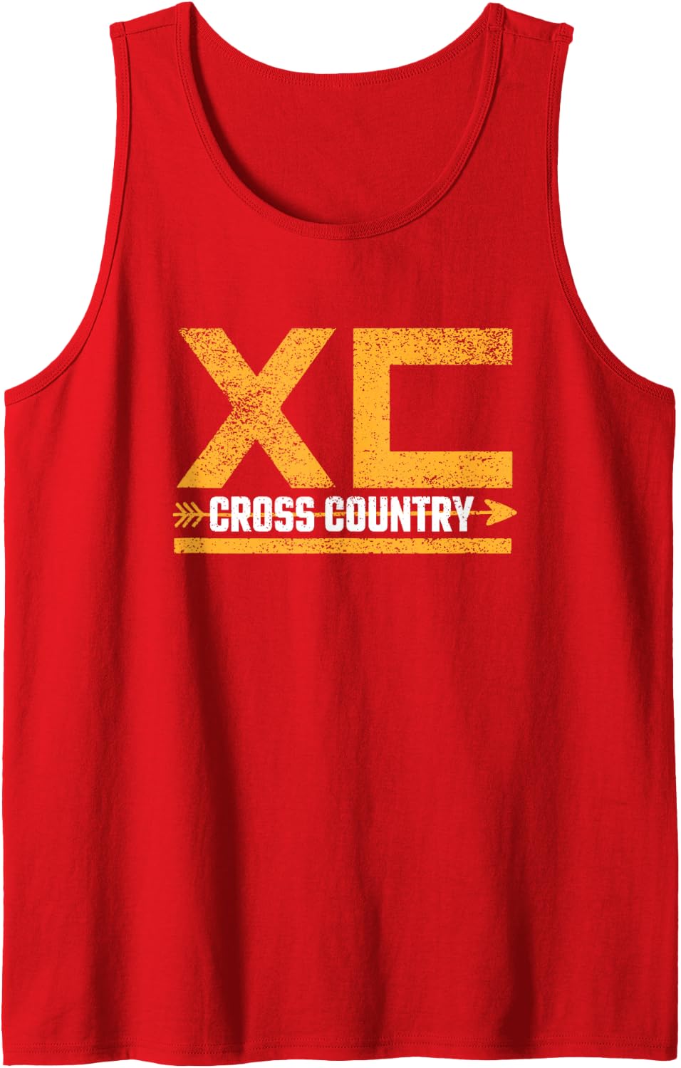 Cross Country Running Tank Top - Red