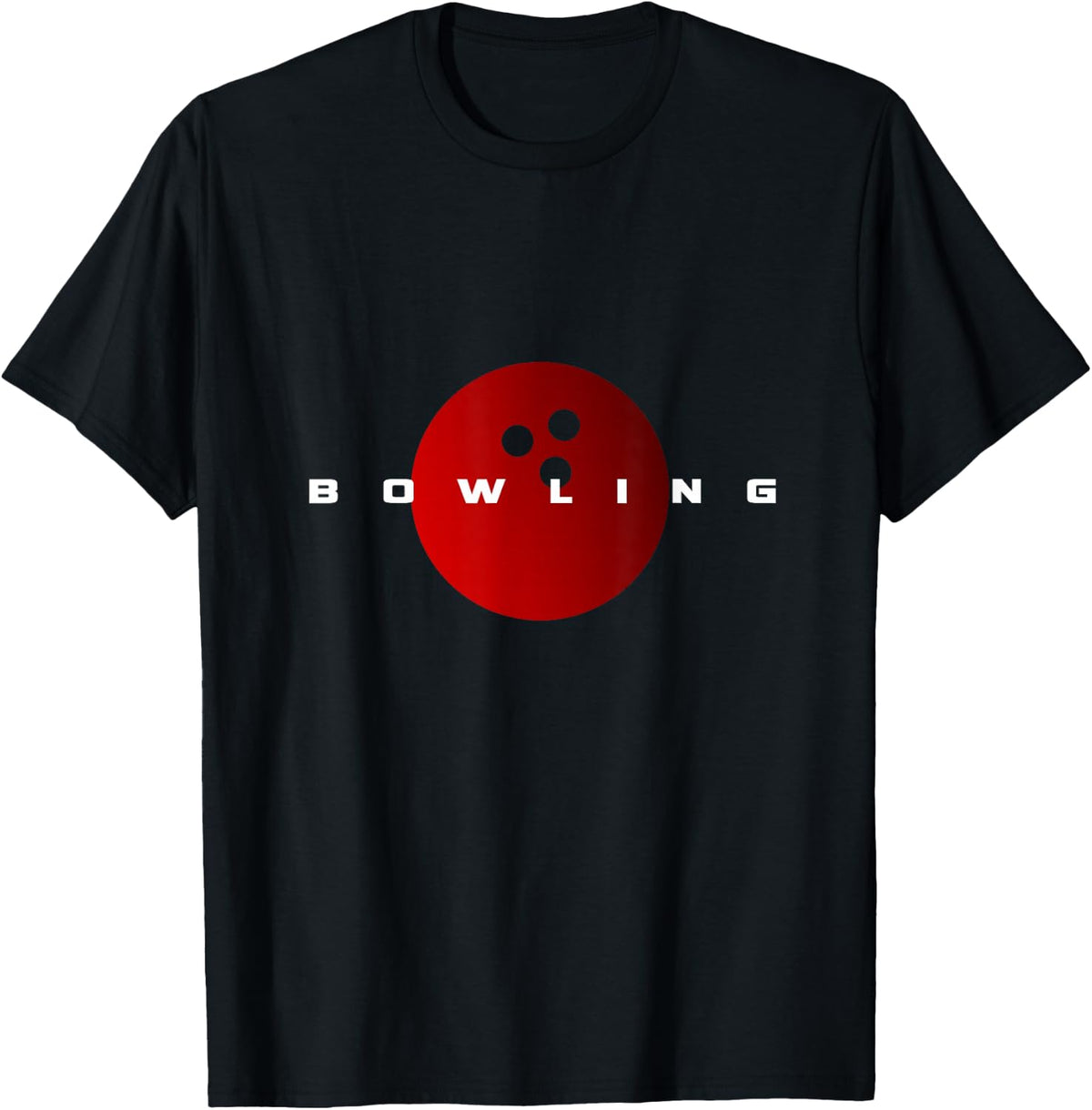 Bowling T-Shirt - Black