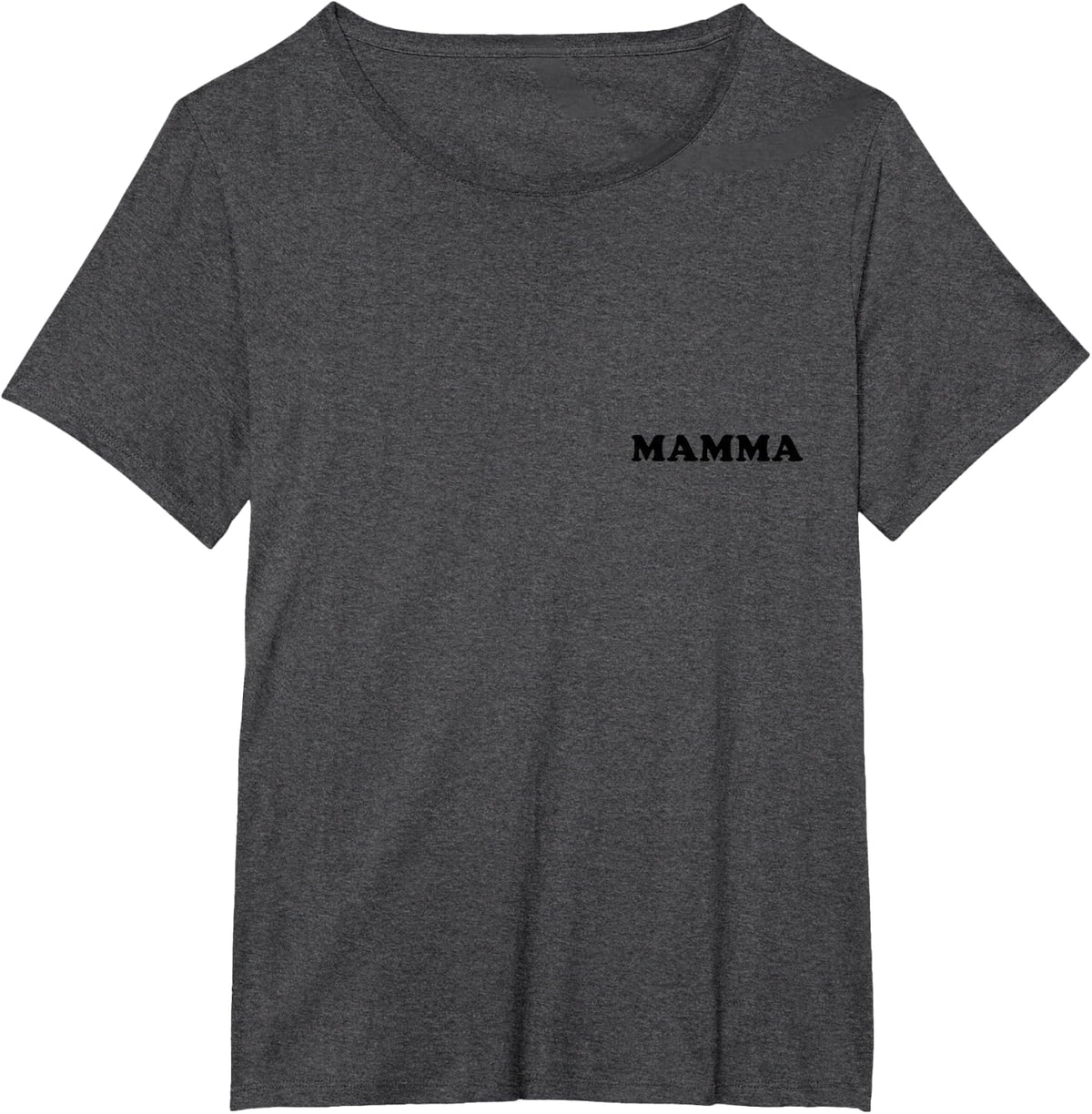 Mamma T-Shirt - Dark Heather Grey