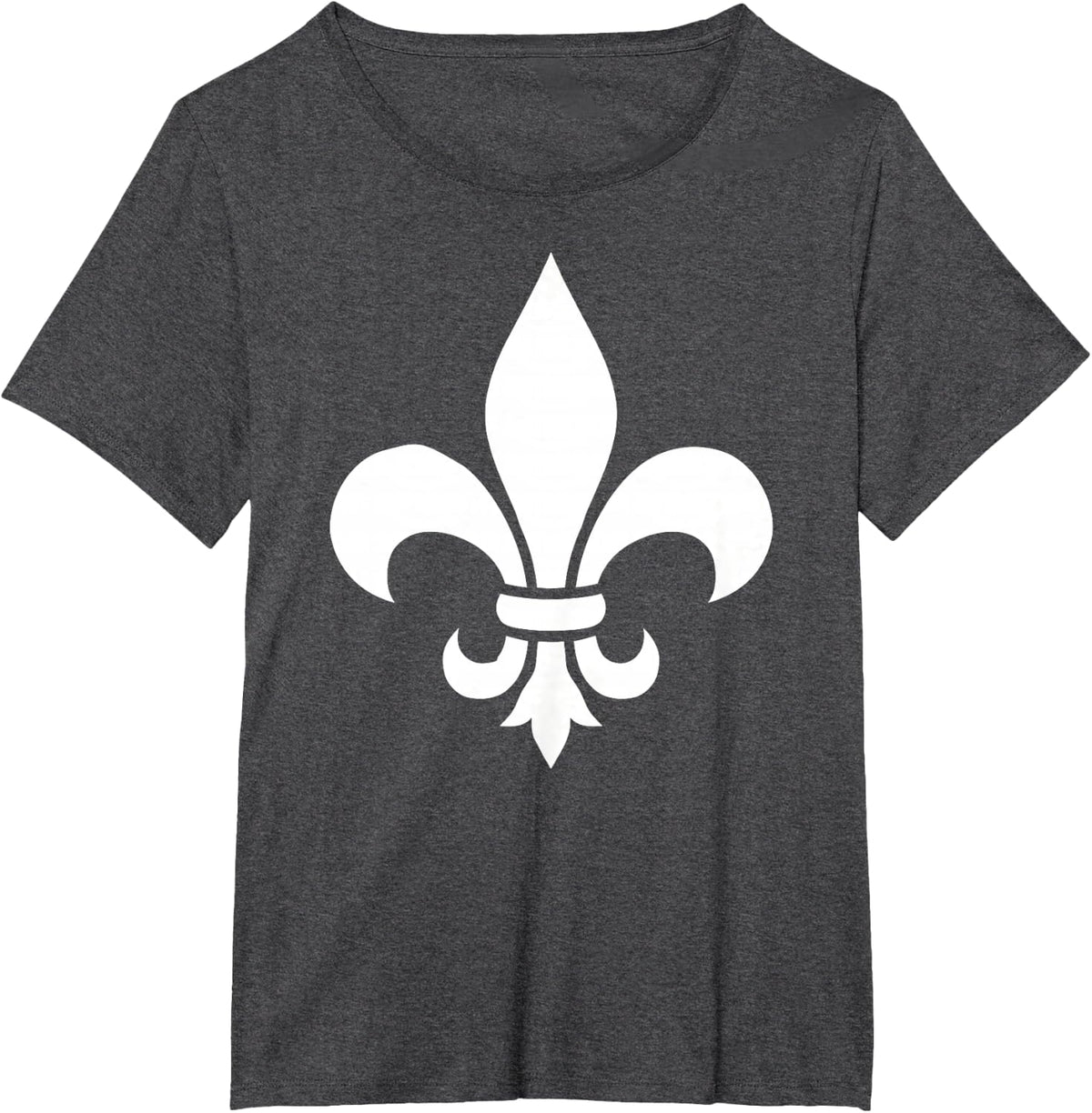 Fleur de lis t-shirt T-Shirt - Dark Heather Grey