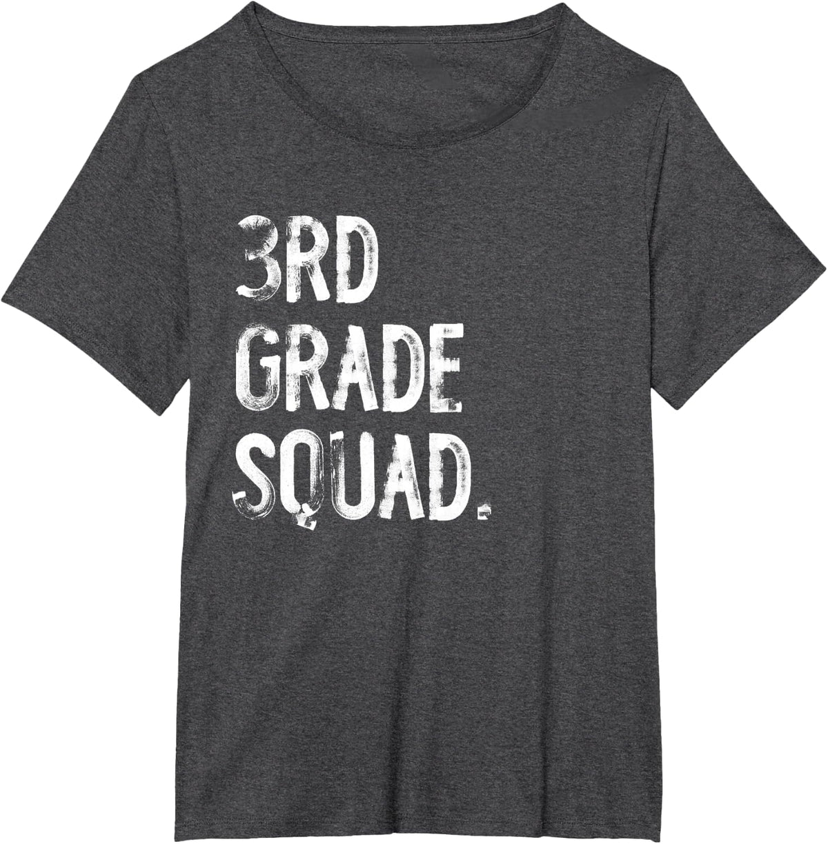 3rd Grade Squad Back To School Student Teacher T-Shirt - Dark Heather Grey