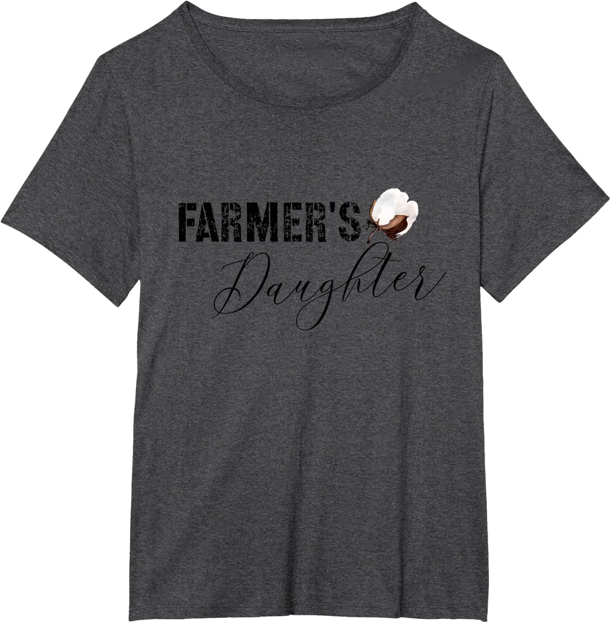 Farmer's Daughter T-Shirt - Dark Heather Grey