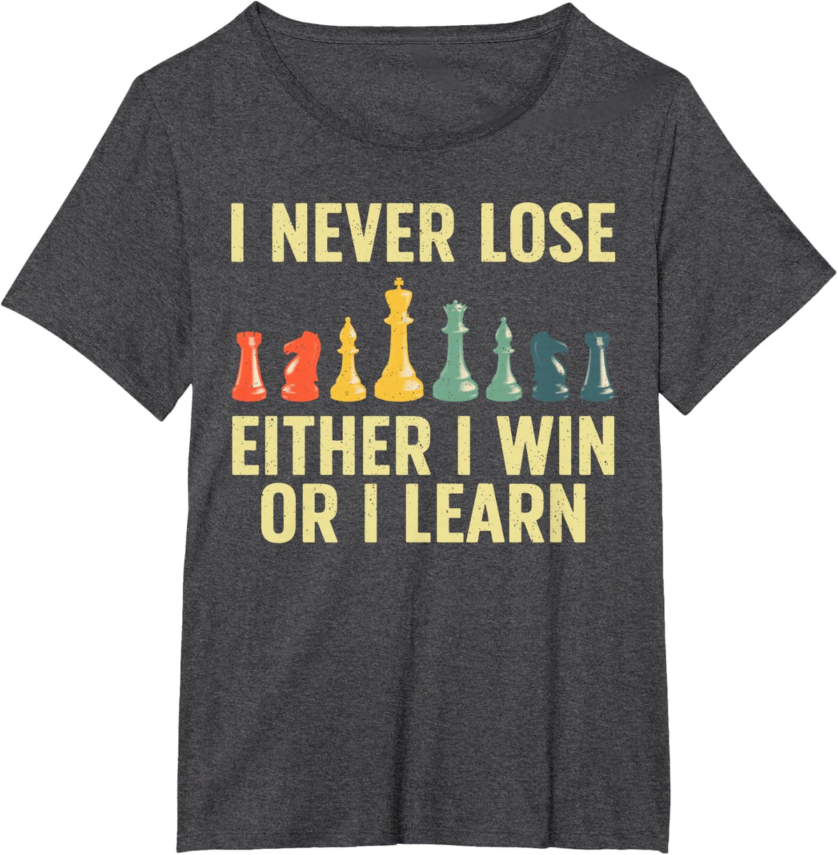Best Chess Player for Men Kids Boys Board Game Chess Lover T-Shirt - Dark Heather Grey