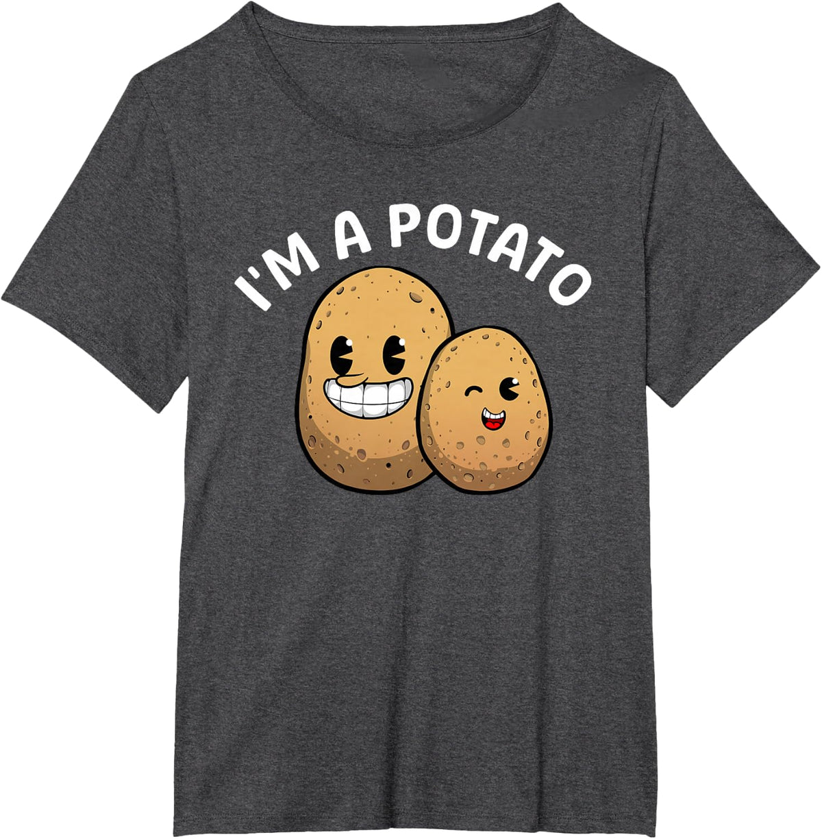 Best Potato Gift Potato Themed Accessories & Stuff Unisex Adults Kids Potato Lover T-Shirt Black Small Classic Fit Modern