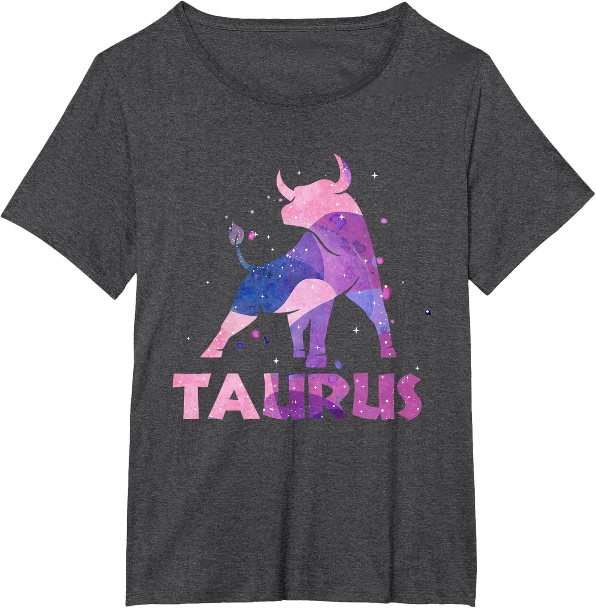 Taurus Zodiac Sign Astrology Horoscope Astrologer T-Shirt - Dark Heather Grey