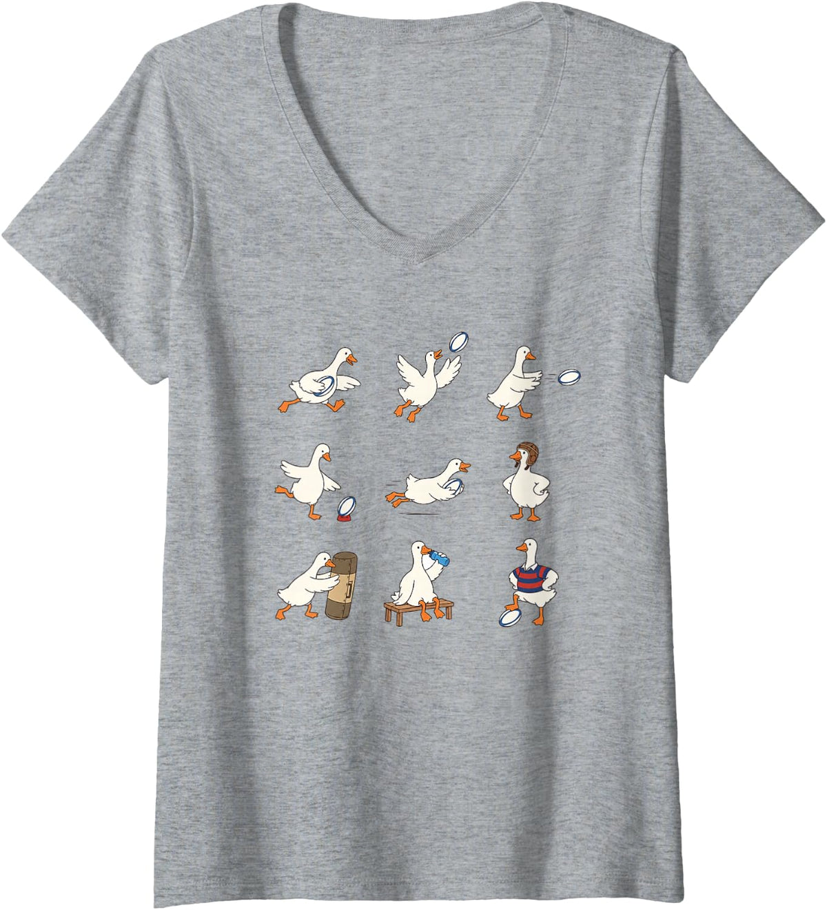 Women's Built Like A Twig Bug Lover Phasmatodea Insect Collection V-Neck T-Shirt - Heather Grey