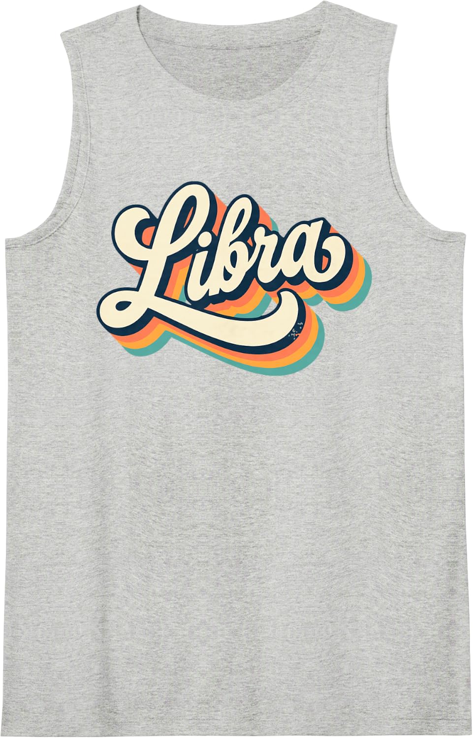 Libra Zodiac Sign Astrology Horoscope Astrological Symbol Tank Top - Heather Grey