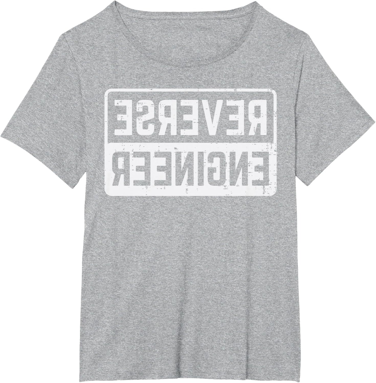 Programmer Reverse Engineer IT Developer Coding Men Women T-Shirt - Heather Grey