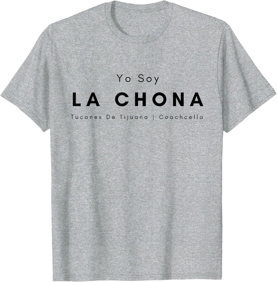 Yo Soy La Chona Los Tucanes De Tijuana Music Festival T-Shirt - Heather Grey