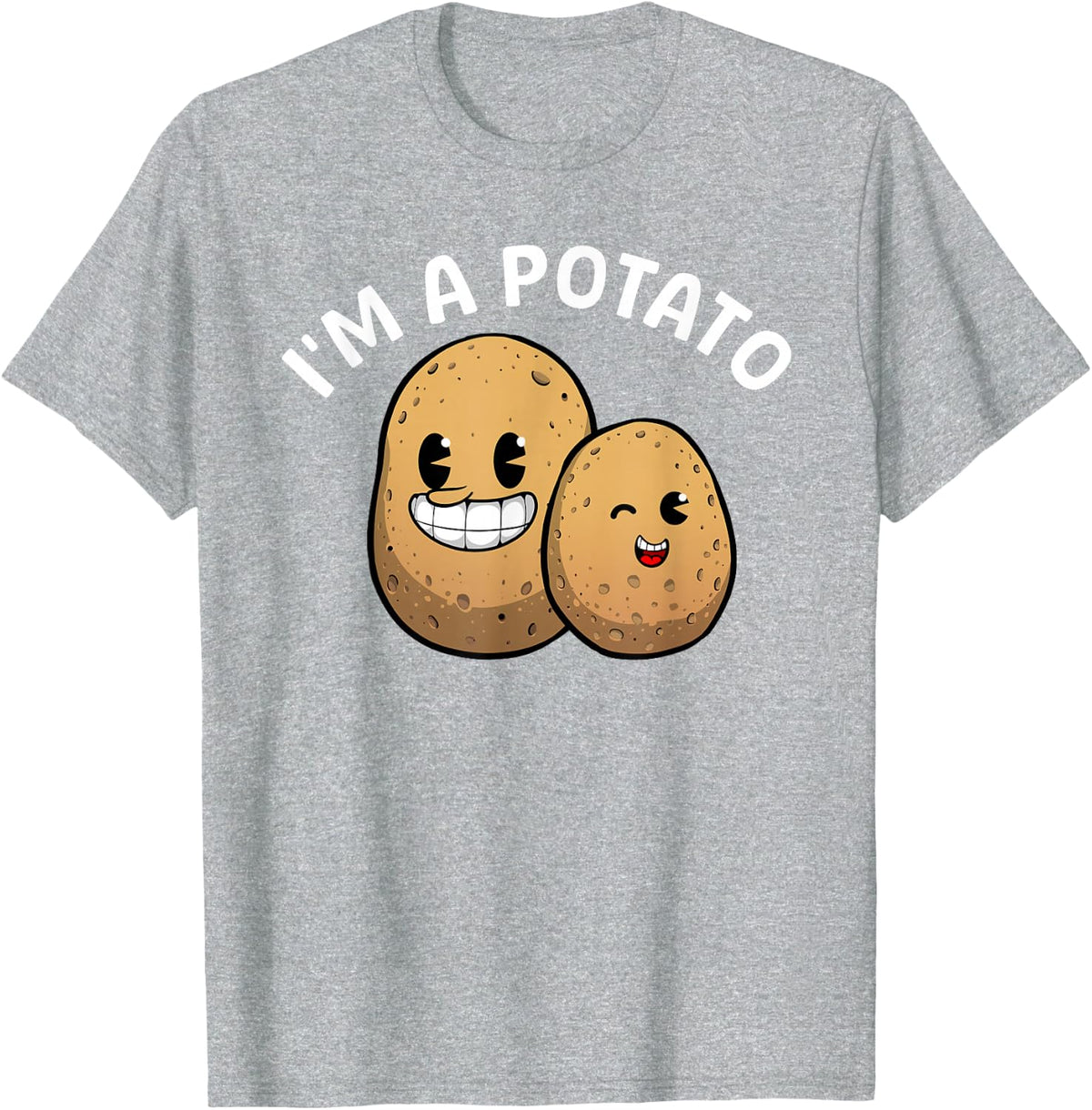 Best Potato Gift Potato Themed Accessories & Stuff Unisex Adults Kids Potato Lover T-Shirt Black Small Classic Fit Modern