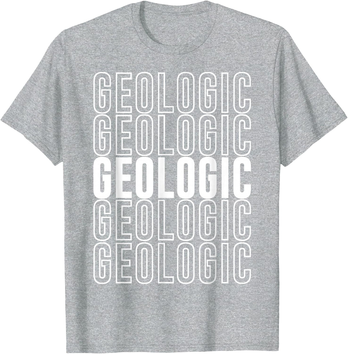 Geologic T-Shirt - Heather Grey