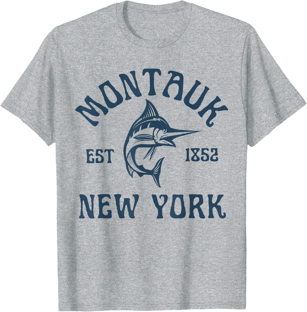 Montauk T-Shirt - Heather Grey