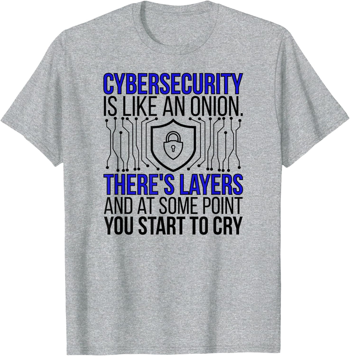 Funny Cybersecurity Professional Cybersecurity Specialist T-Shirt - Heather Grey