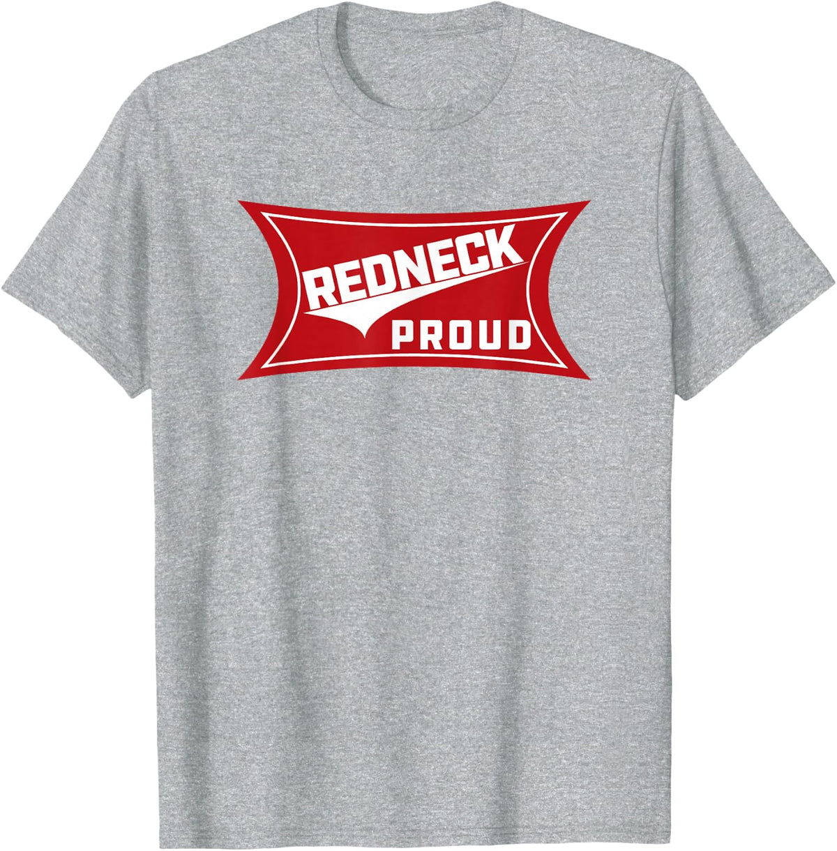 Redneck Proud | Southern Pride T-Shirt - Heather Grey